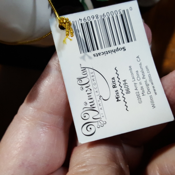 Whimsical Clay "Miss Rita" by Amy Lacombe - Picture 6 of 10